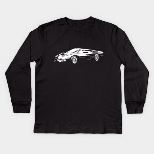 Wraith Turbo Interceptor Kids Long Sleeve T-Shirt